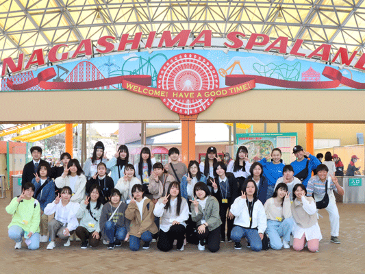 【修学旅行2日目】ナガシマスパーランド記念撮影３組