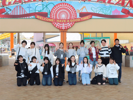【修学旅行2日目】ナガシマスパーランド記念撮影８組