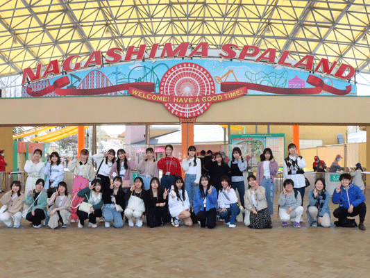 【修学旅行2日目】ナガシマスパーランド記念撮影９組
